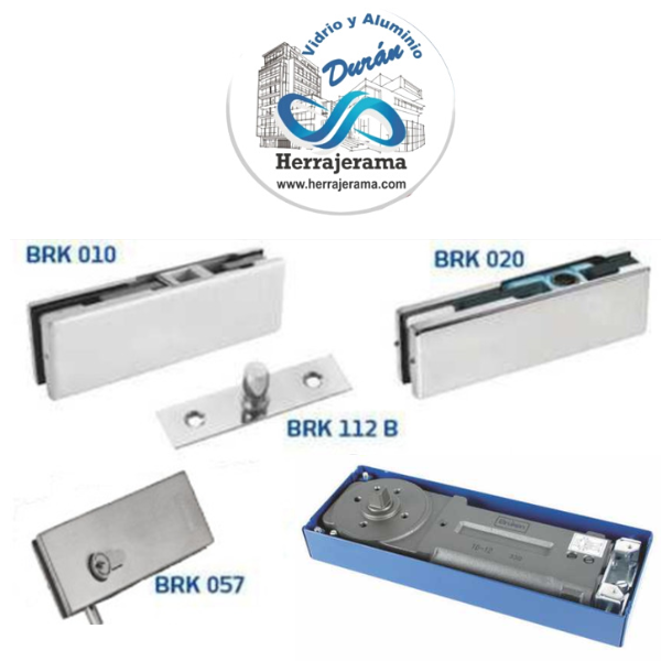 BRUKEN KIT DE ACCESO CON BISAGRA HIDRÁULICA PARA 120 KG,MX66923
