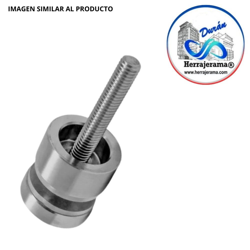 BRUKEN CONECTOR MURO VIDRIO PARA ESPESOR 9-19MM NEGRO MATE,MX67183