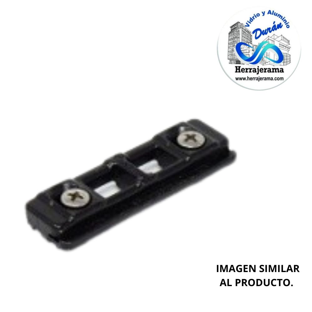 HERRALUM 3V24040102 PAM CERRADERO DOBLE HOJA A CANAL HERRAJE 16mm