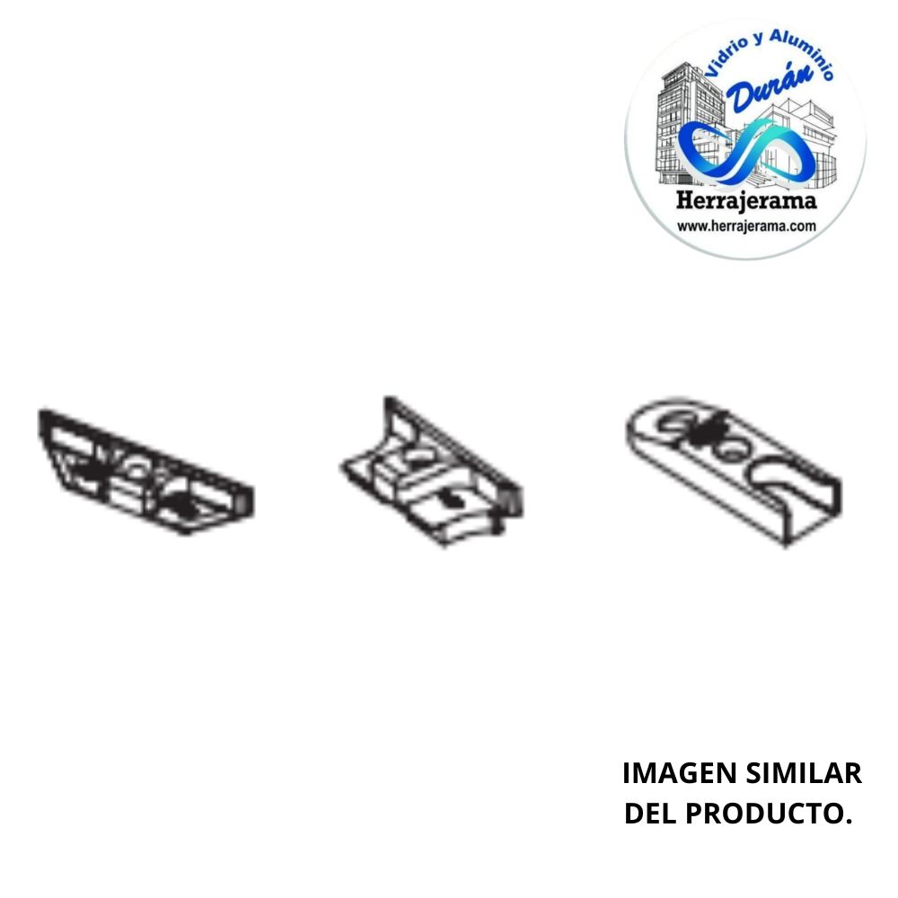 HERRALUM 3V26030102 PVC CERRADERO ESTANDAR PARA VENTANA