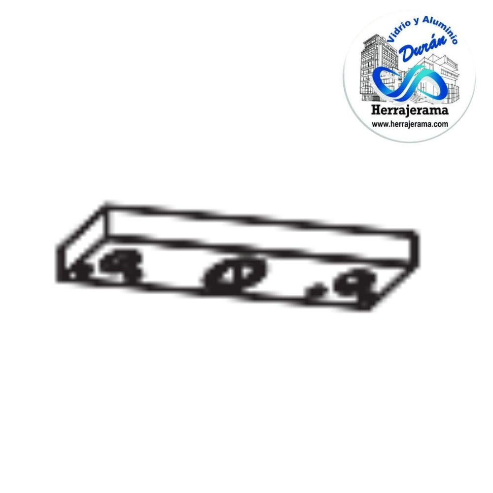 PVC CERRADERO HORIZONTAL PARA VENTANA SISTEMA OB
