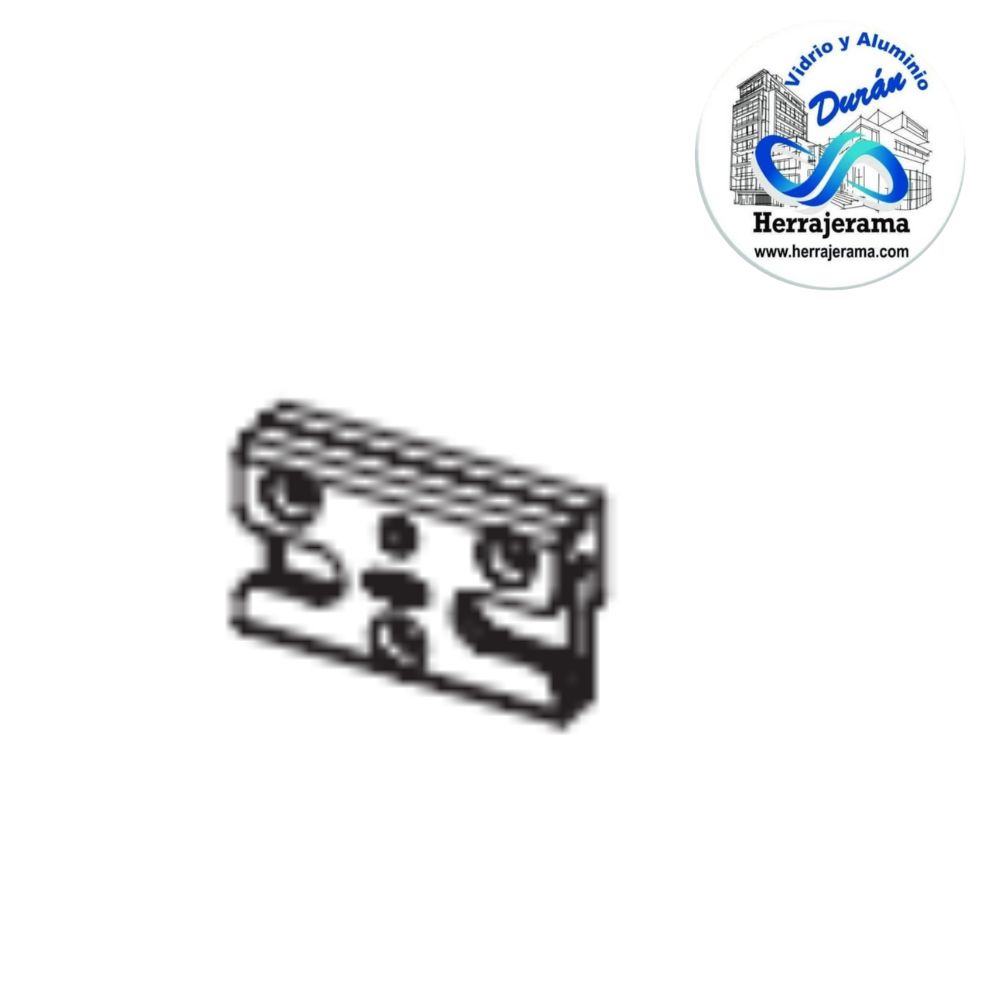 HERRALUM 3V34020102 PVC CERRADERO DE SEGURIDAD PARA VENTANA SISTEMA OB