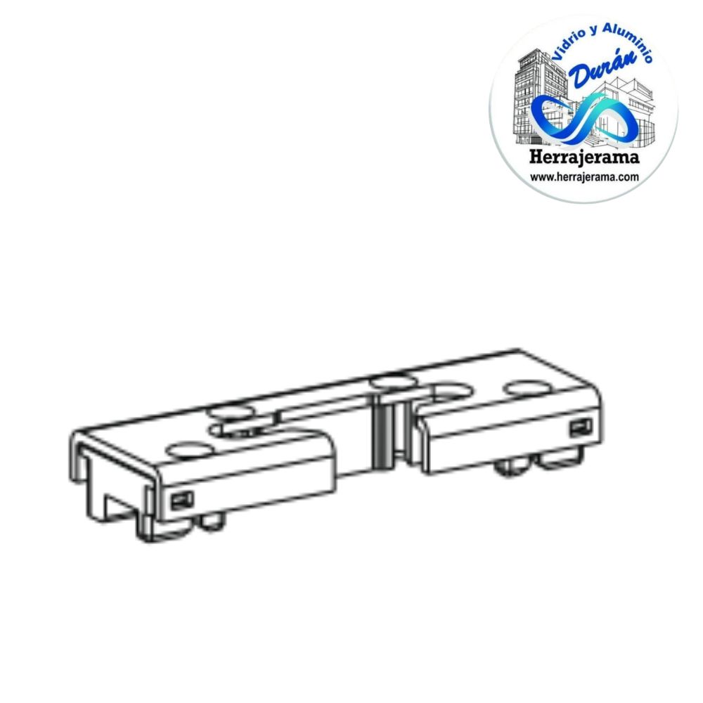 HERRALUM 3V38120002 PVC CERRADERO INFERIOIR - SUPERIOR DE GANCHO