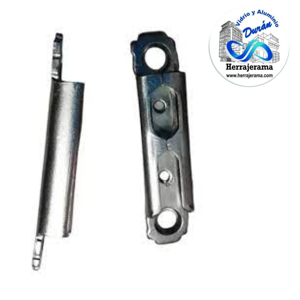 HERRALUM 3V39010102 PVC CERRADERO CORREDIZO BASE PLANA