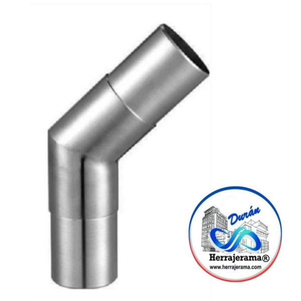 BRUKEN BRK3244 CONECTOR A 135° TUBO-TUBO