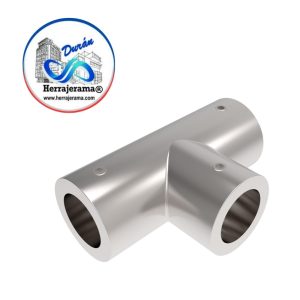 HERRALUM 1240010SA CONECTOR TIPO T TUBO/TUBO SATIN