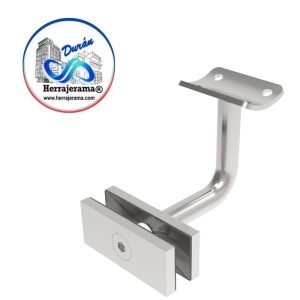 HERRALUM 1259006SA SOPORTE COCULA VIDRIO/TUBO PARA PASAMANOS