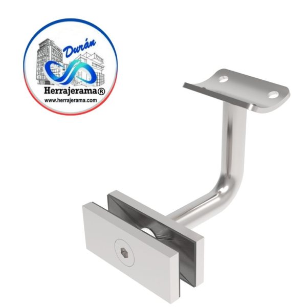 HERRALUM 1259006SA SOPORTE COCULA VIDRIO/TUBO PARA PASAMANOS