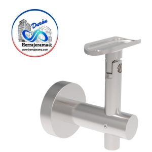 HERRALUM 1259007SA SOPORTE TIZAPAN MURO/TUBO 2 PULGADAS