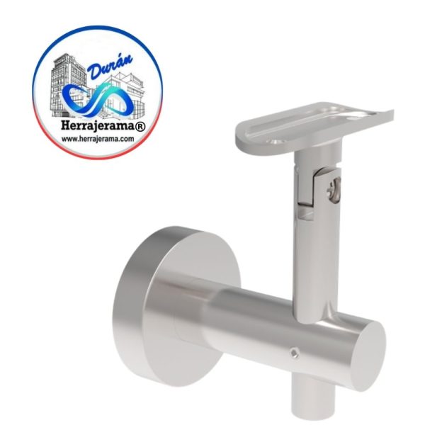 HERRALUM 1259007SA SOPORTE TIZAPAN MURO/TUBO 2 PULGADAS