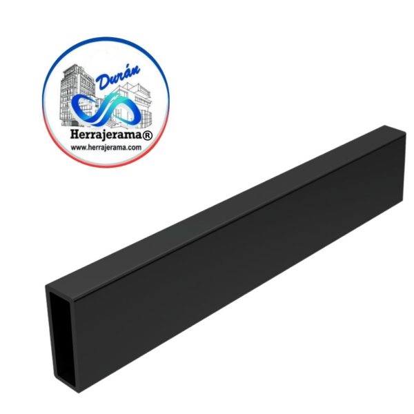 HERRALUM 1305011NE SISTEMA BACALAR BARRA AC INOX 3.00 MT NEGRO