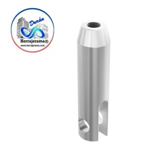 HERRALUM 2380DER CONECTOR FIJO CON ROSCA DERECHA