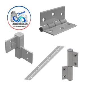 Bisagra para aluminio