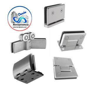 Bisagras para vidrio